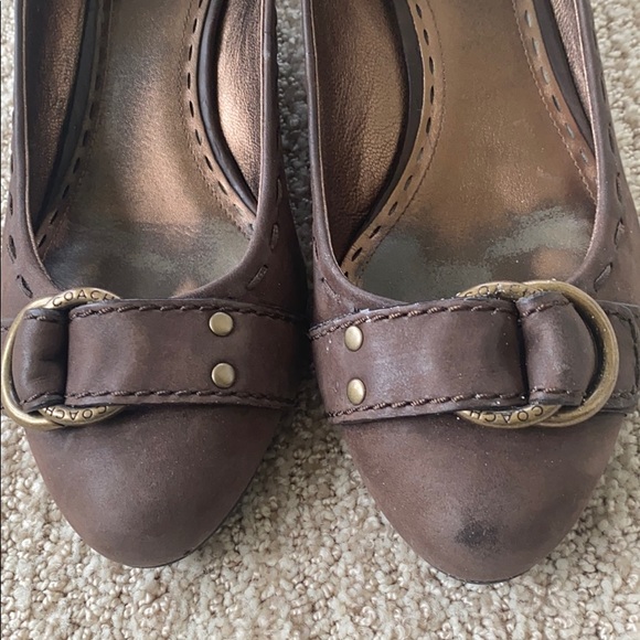 Coach wedge pumps - Picture 4 of 5